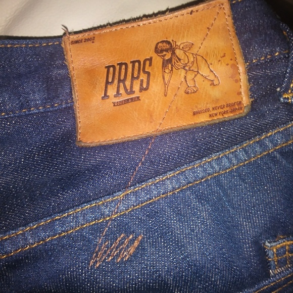 PRPS Barracuda - Selvedge 13.75 Oz. Rinse - Picture 2 of 5